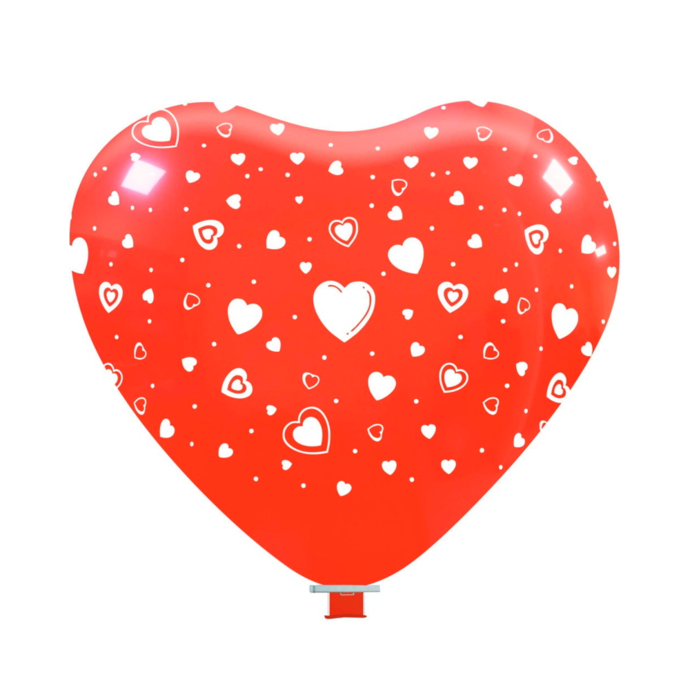Cattex - 25inch - Heart - Hearts Print